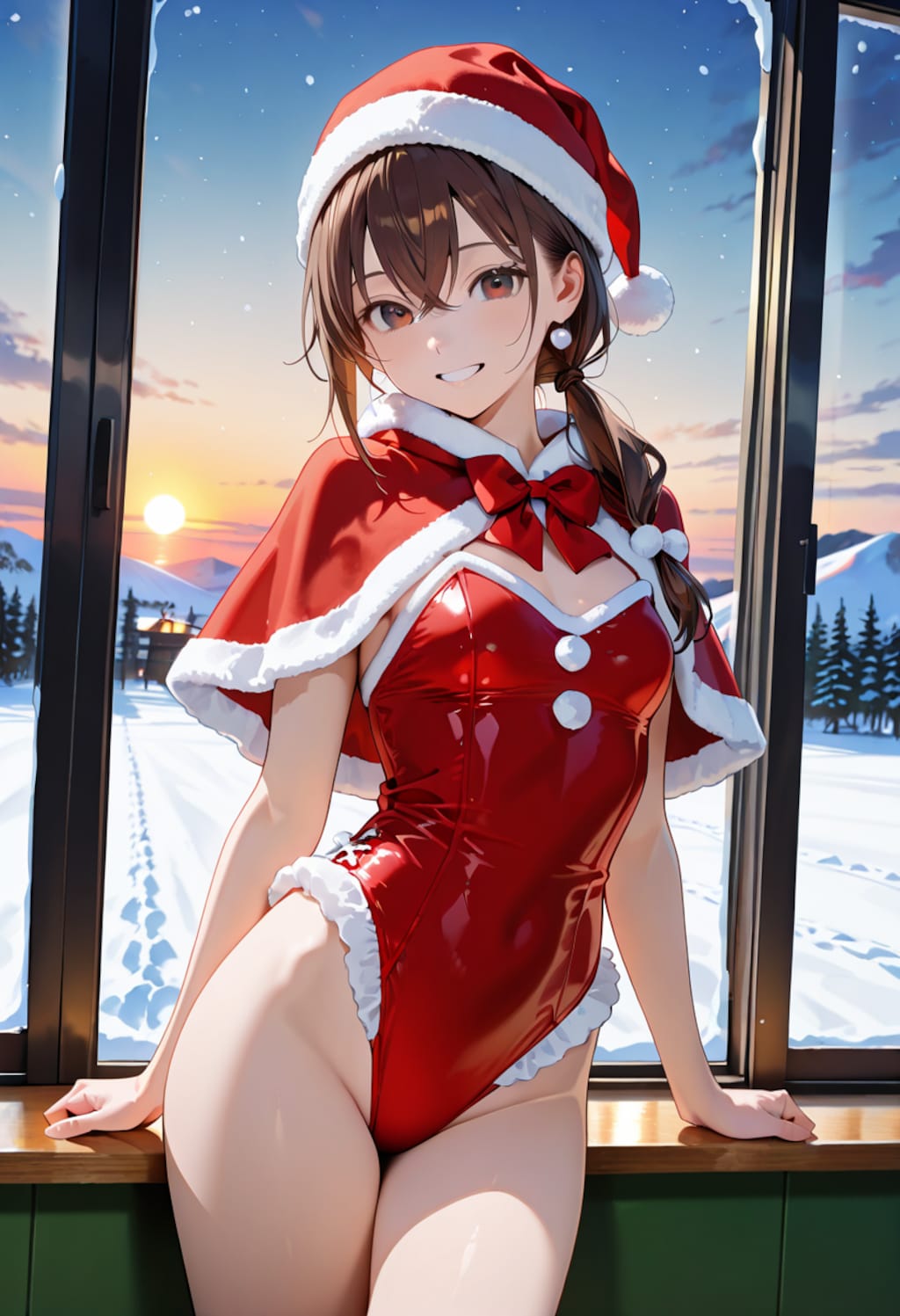 歩美 サンタコス