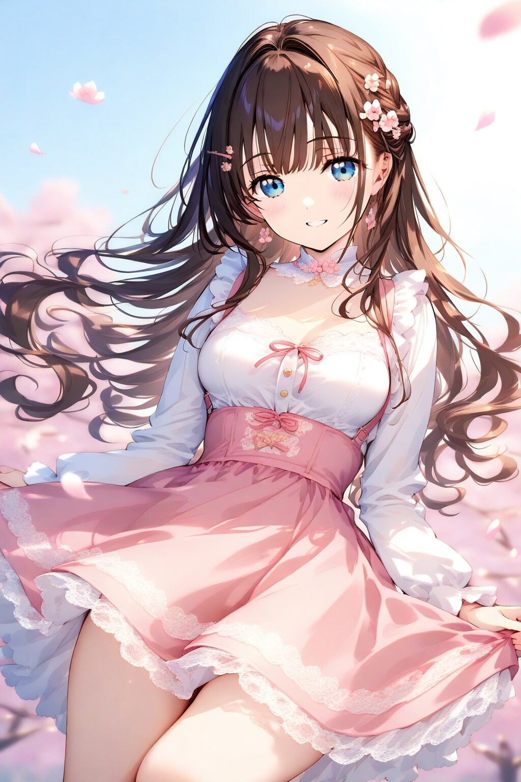 桜咲く