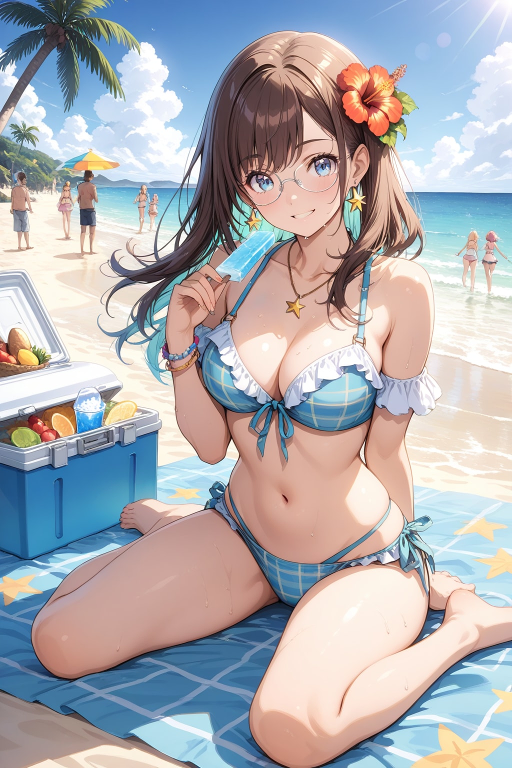 LARIMARで海水浴04