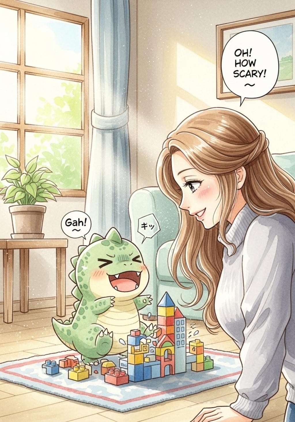 むめちゃんとちびラ