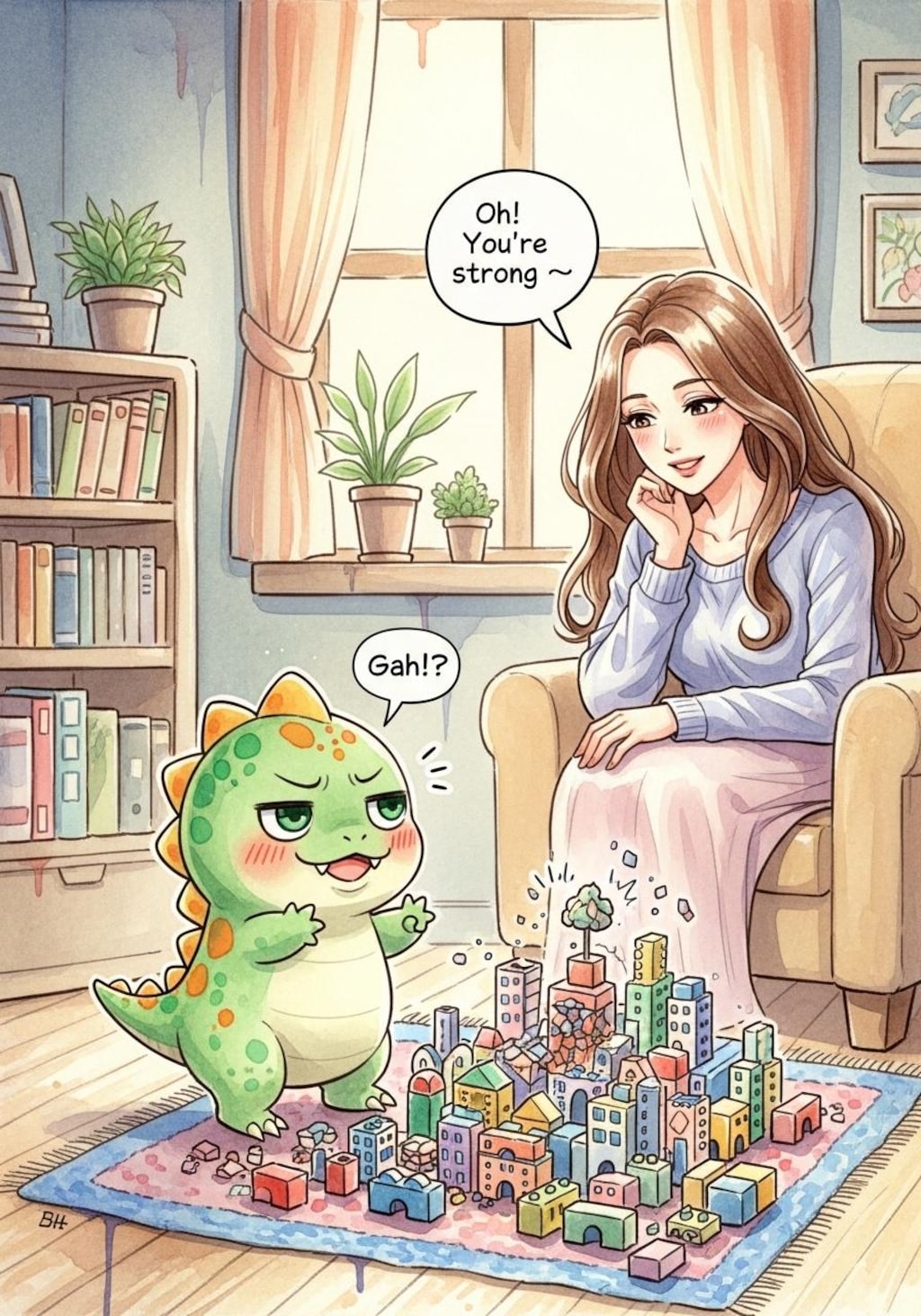 むめちゃんとちびラ