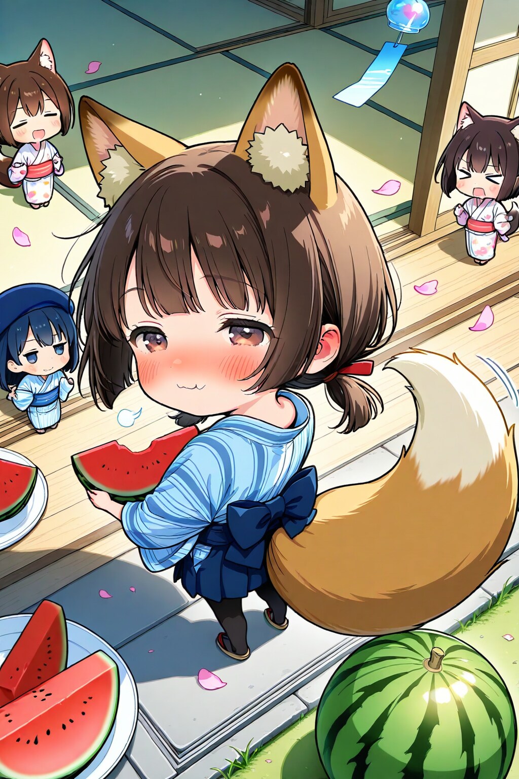 ちびちゃんの、うなじ。 | の人気AIイラスト・グラビア