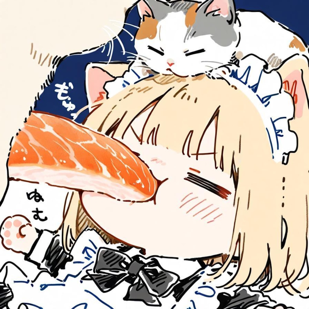 ( >ω<)今日のワイはお猫様…🐱✨