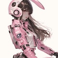 桃色兎耳機動隊［pink bunny rider girl riot squad］ 5枚目