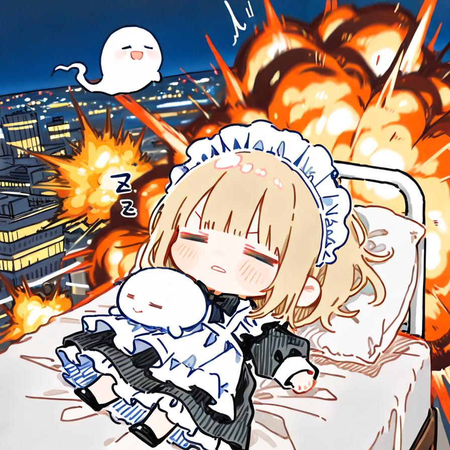 エ ク ス ト リ ー ム 睡 眠 💤💥💥💥 | の人気AIイラスト・グラビア