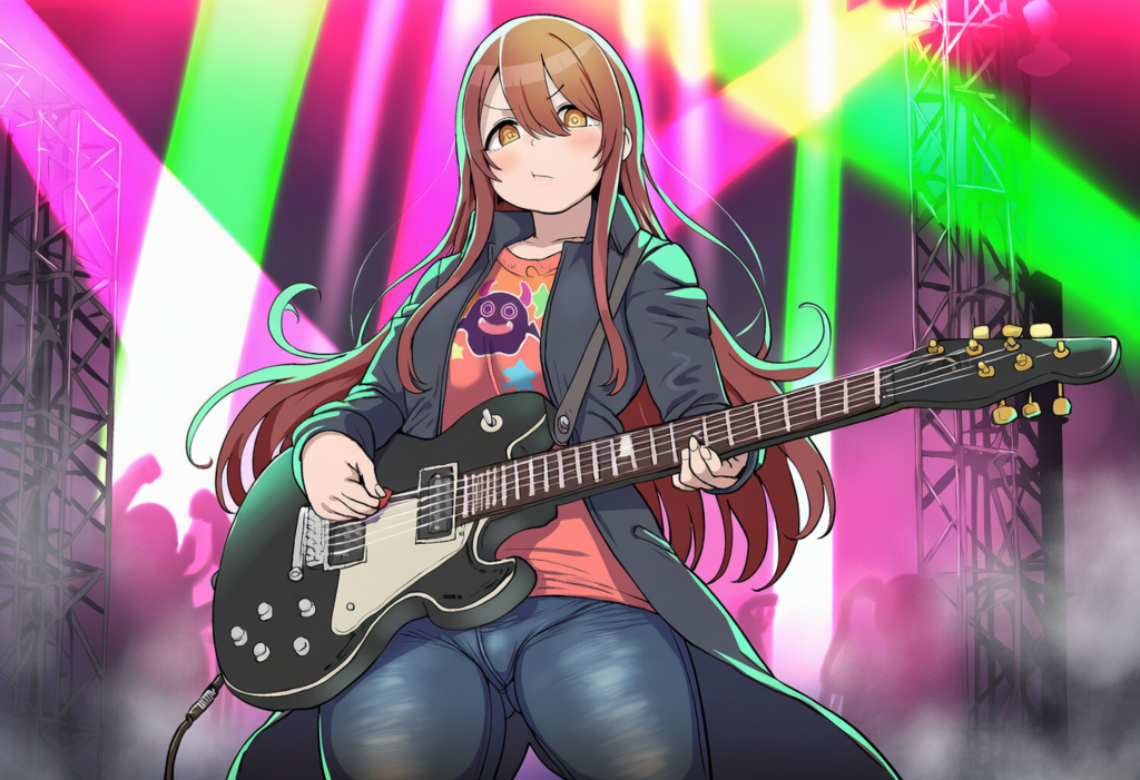 ギタリストアイドル