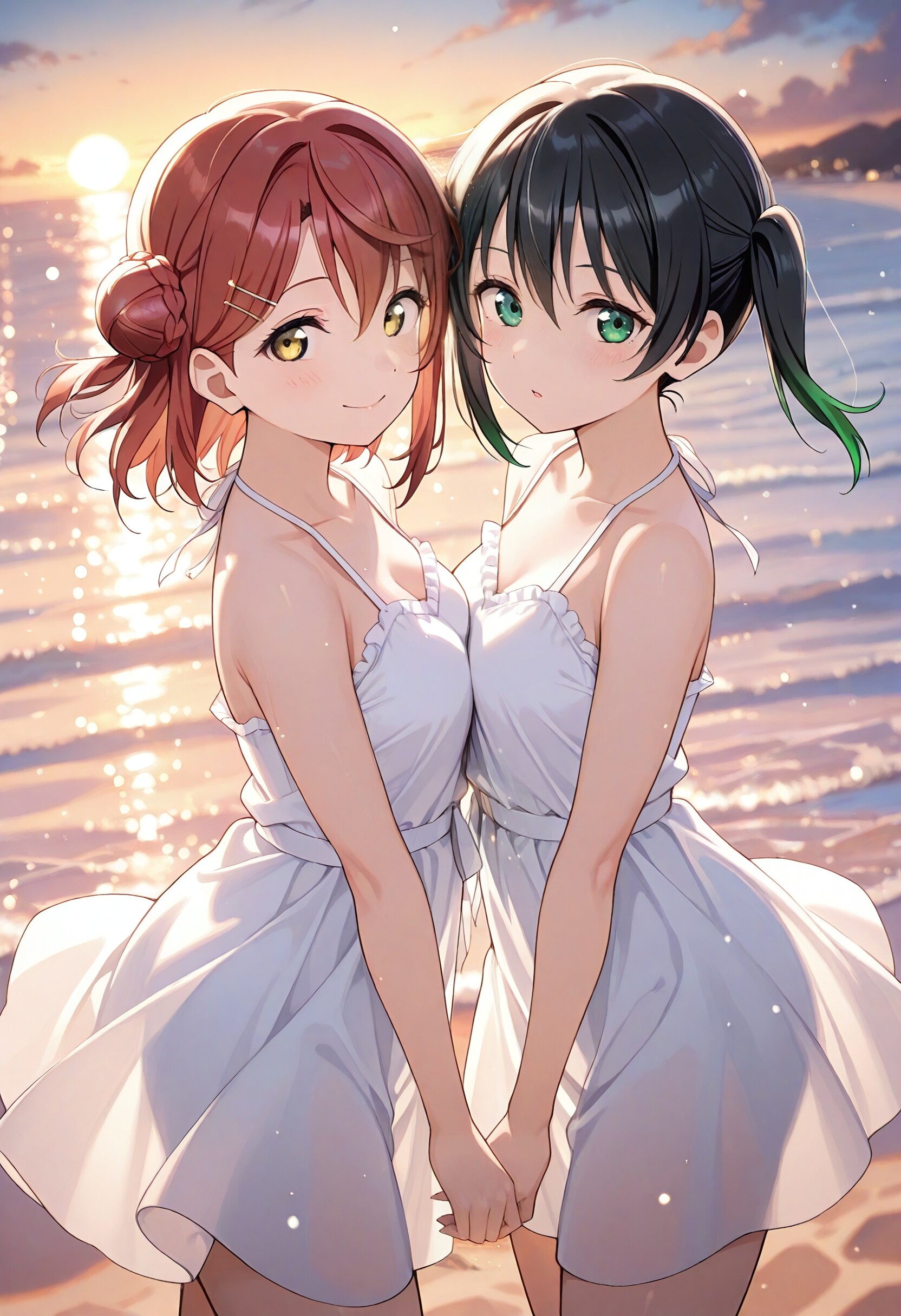 上原歩夢＆高咲侑（ラブライブ・虹ヶ咲） | の人気AIイラスト・グラビア