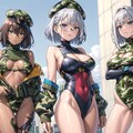 悪の組織のハイレグ特殊部隊仕様戦闘員さん達（コマンダー型、ソルジャー型） 4枚目