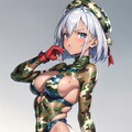 悪の組織のハイレグ特殊部隊仕様戦闘員さん達（コマンダー型、ソルジャー型） 2枚目