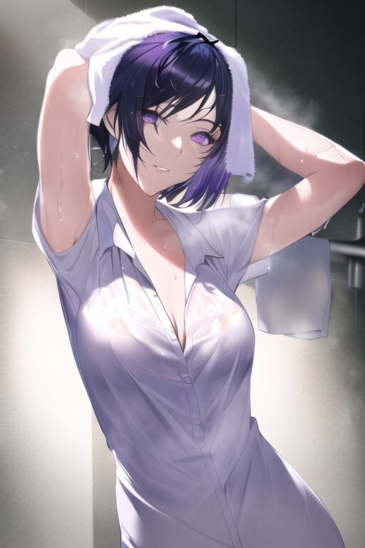 お姉様　シャワー後