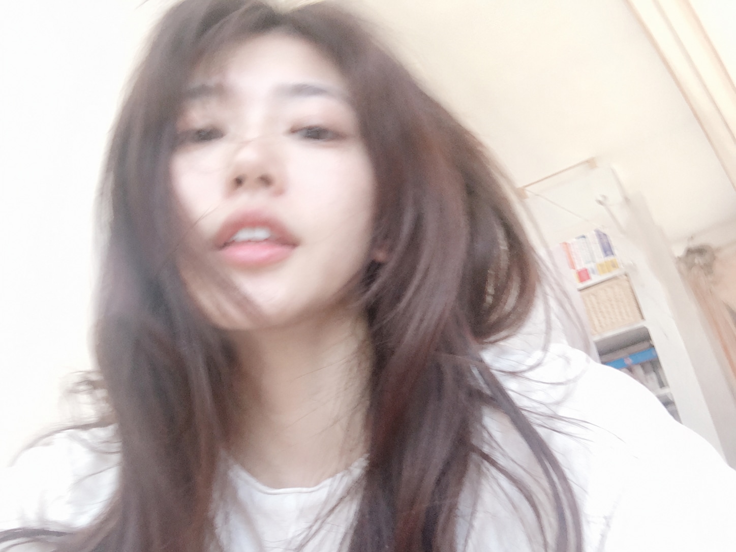うっかり撮影してしまった自撮り