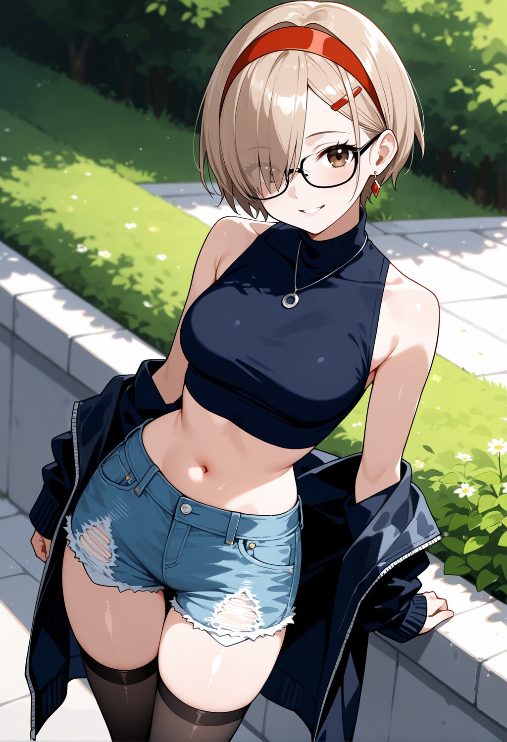 【今日の腹筋】片目隠し智美