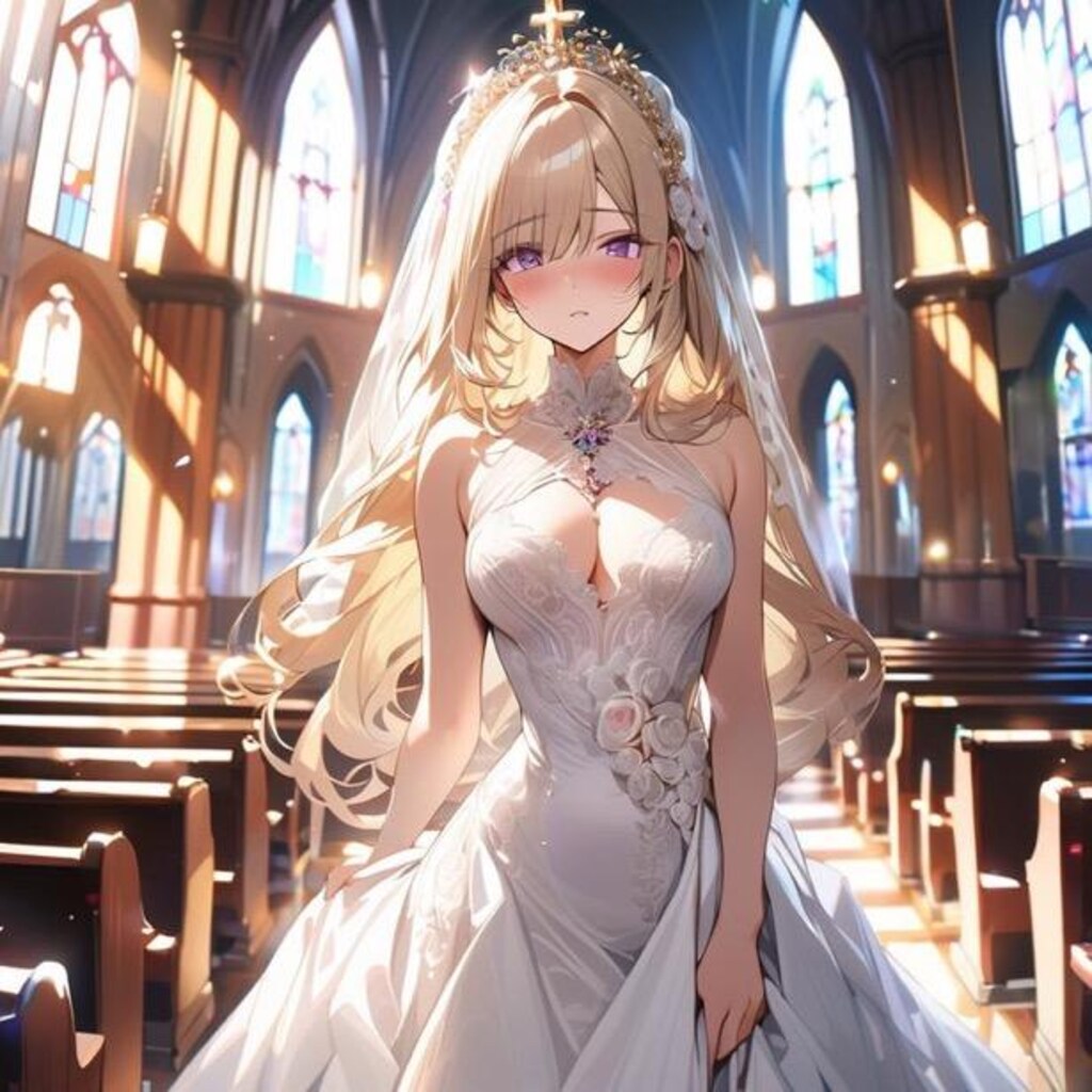 結菜(ゆな)の花嫁姿