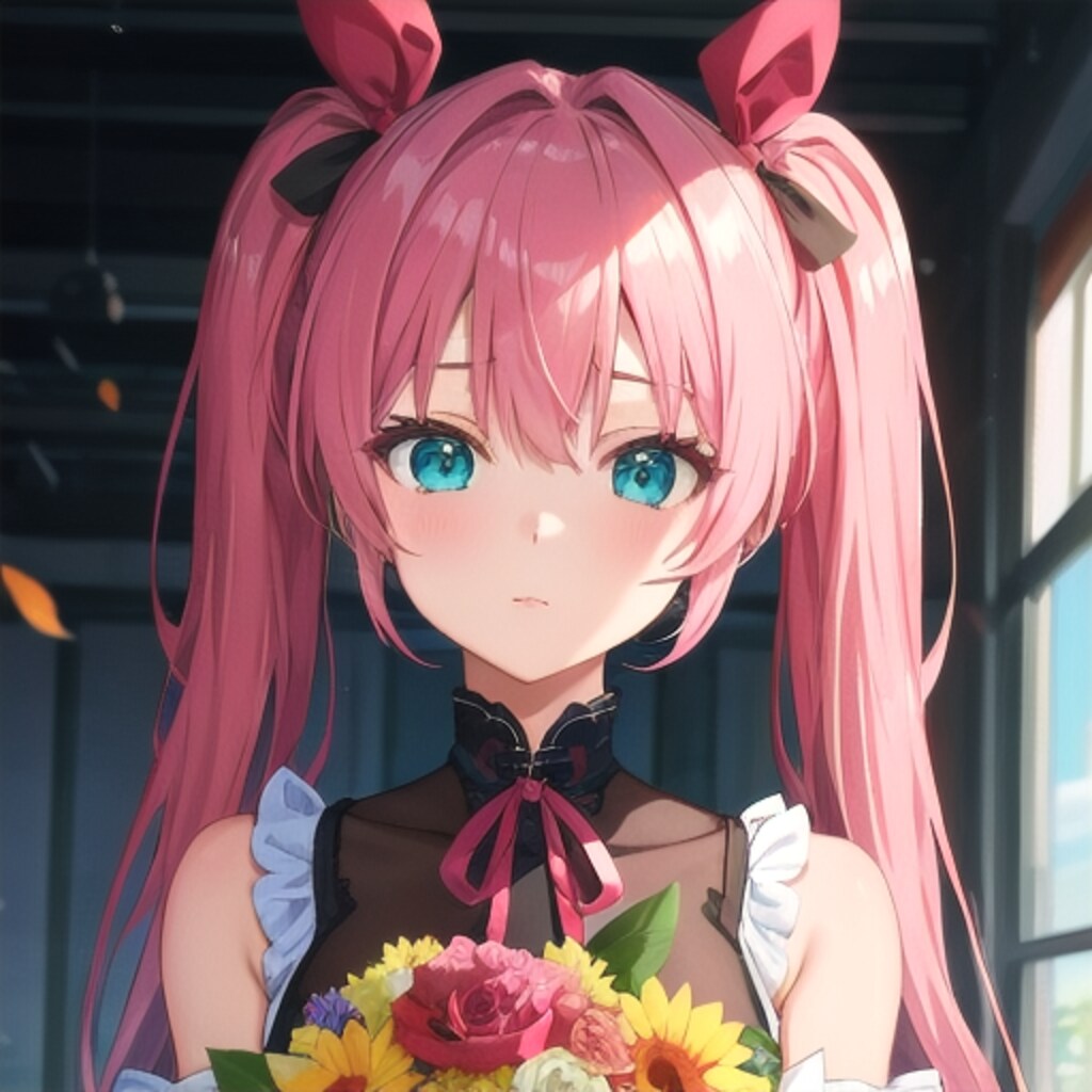 綺麗なお花、ありがと