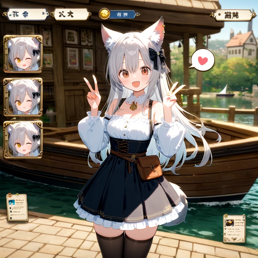 スマホゲームもどき | の人気AIイラスト・グラビア