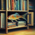 Fish in bookcase (1) 7枚目