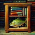 Fish in bookcase (1) 9枚目