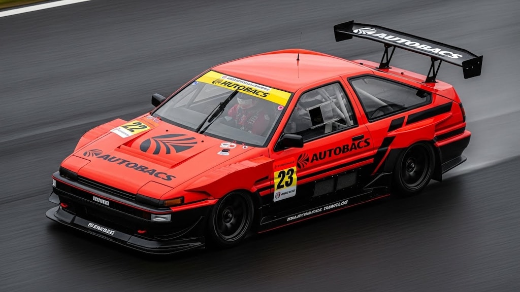 オートバックスAE86レーシングカー