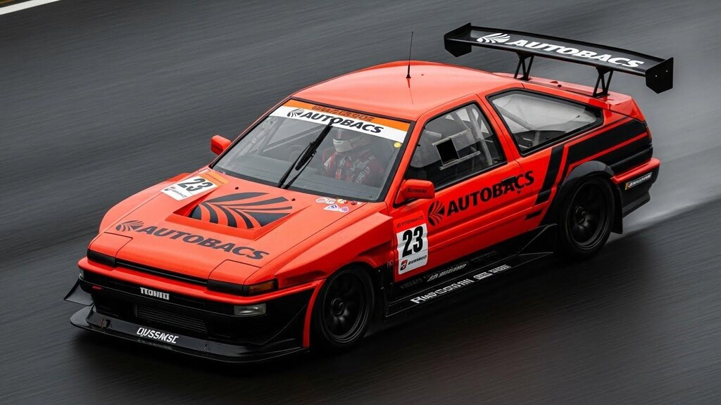 オートバックスAE86レーシングカー