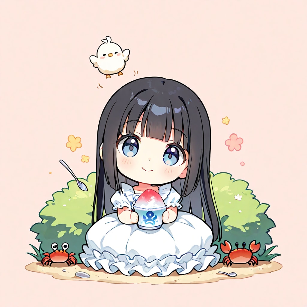 あおのこちゃんとかきごおり