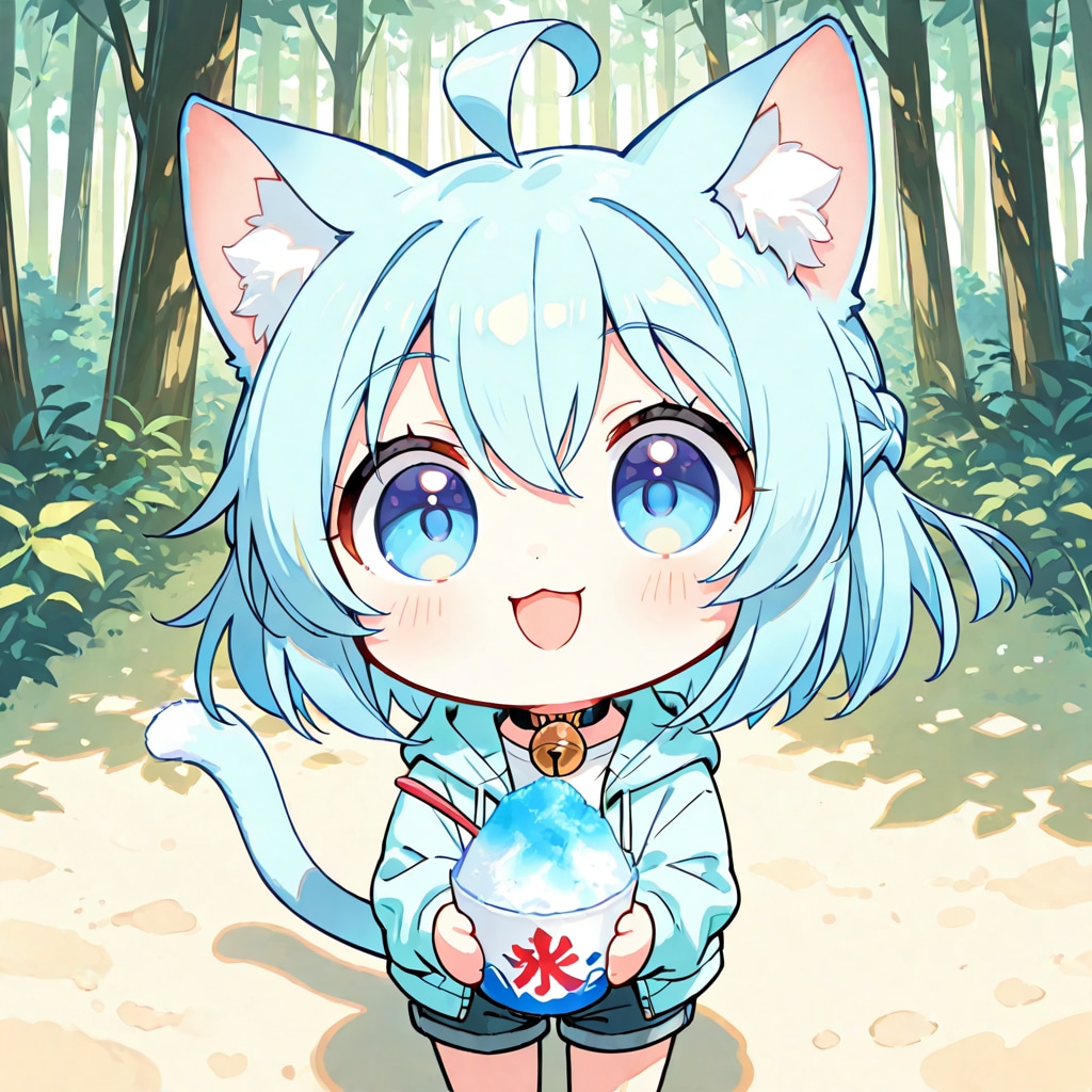 あおのこちゃんとかきごおり