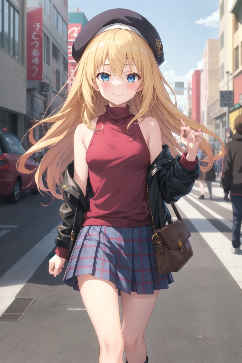 街に買い物に行く愛梨紗ちゃん