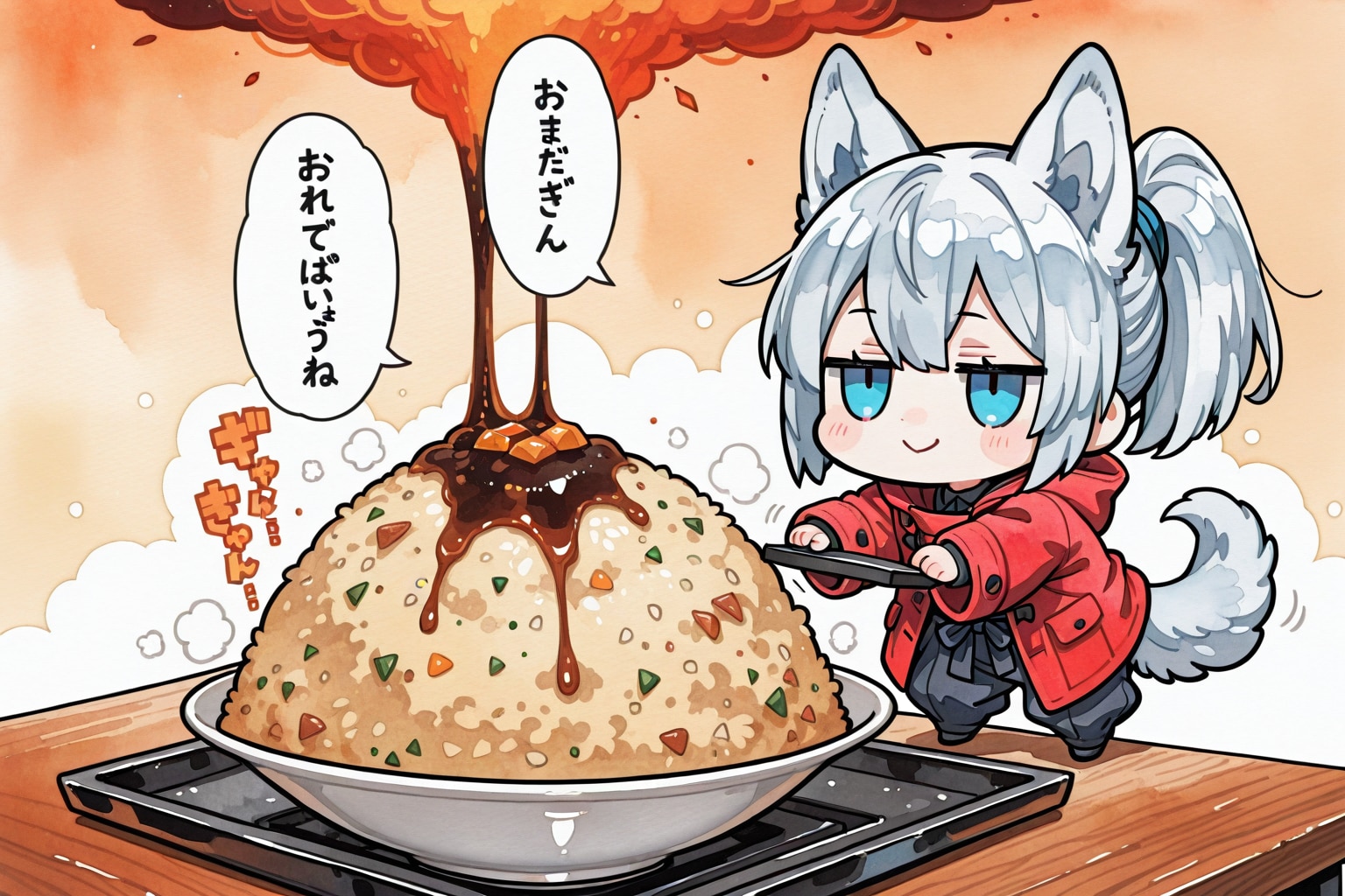 火山チャーハン | の人気AIイラスト・グラビア