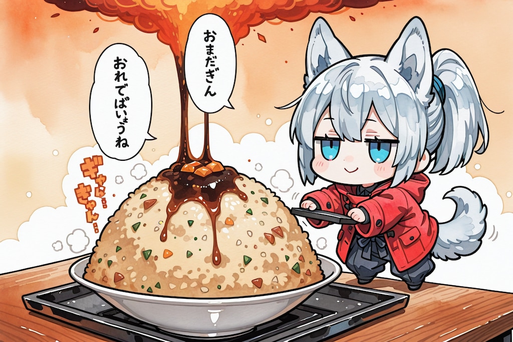 火山チャーハン