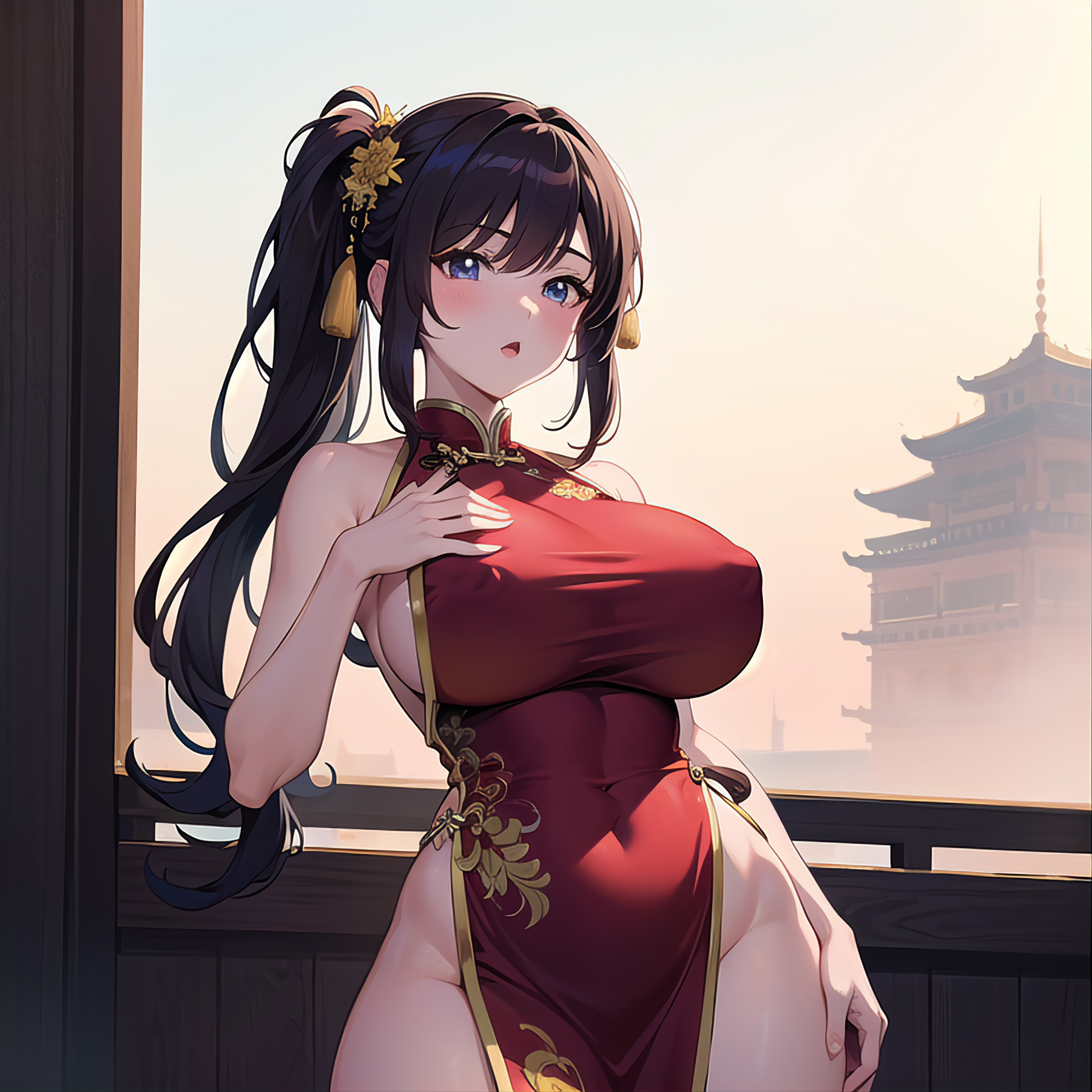 見惚れる情熱の赤
