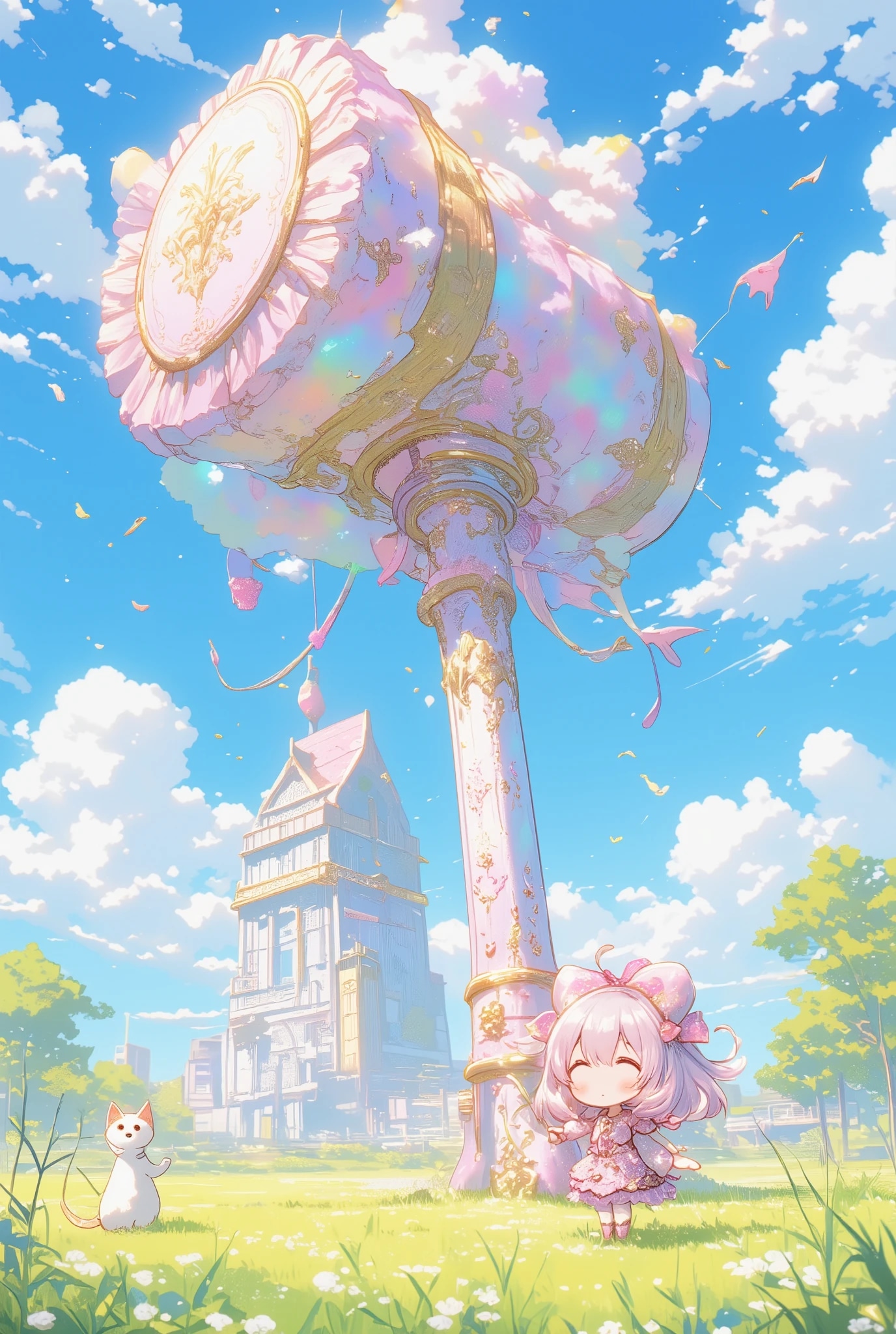 フリフリちゃんの超巨大ハンマー | の人気AIイラスト・グラビア