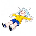 駄々っ子の青髪ちゃん 2枚目