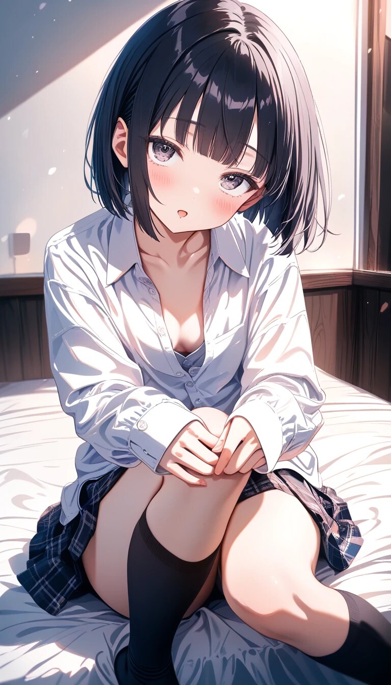終業式の後のデート『……いいですよ？』モトコ（後輩ちゃん）