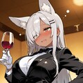 酔っ払い狐タキシード 2枚目