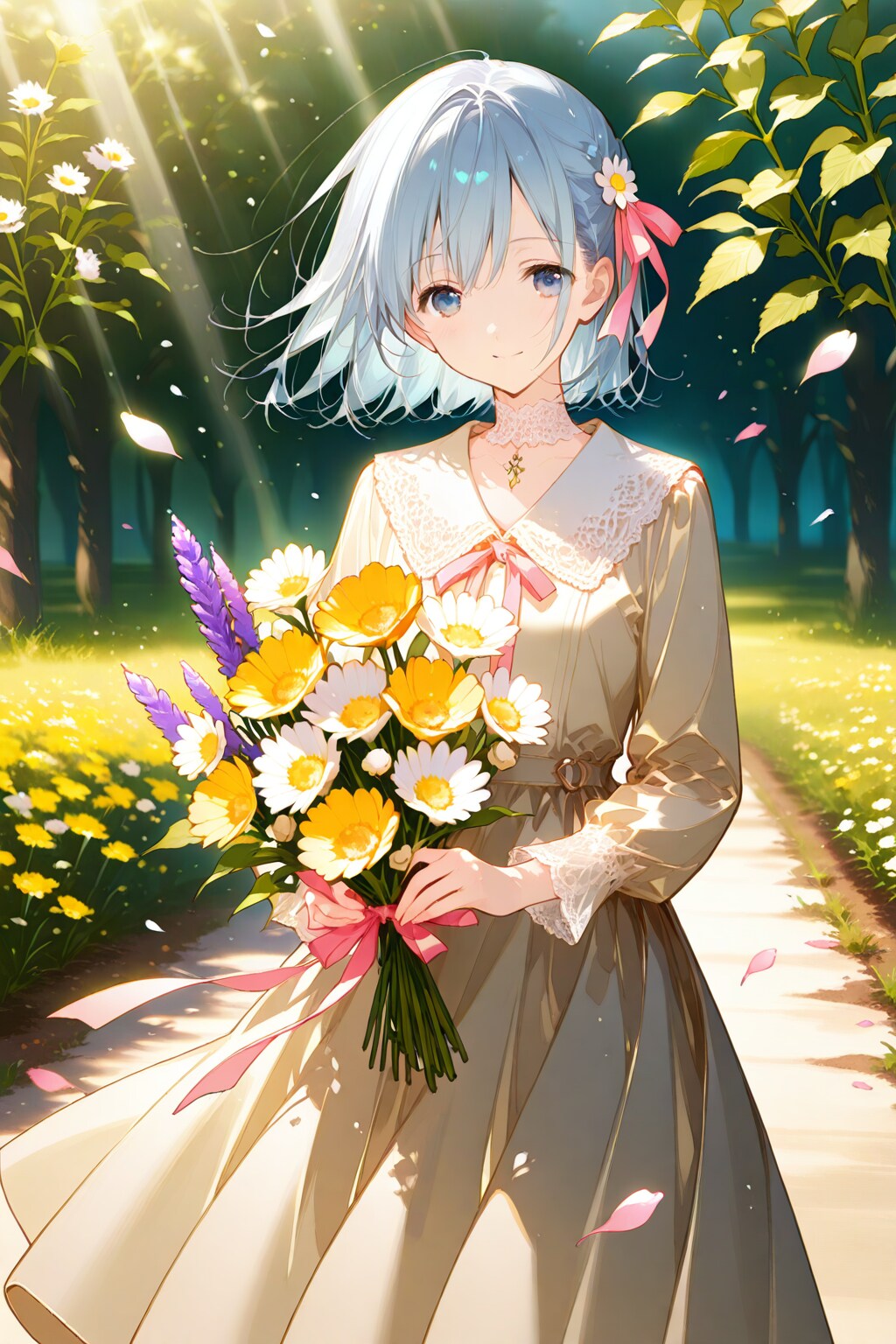 風にほどける花の香り