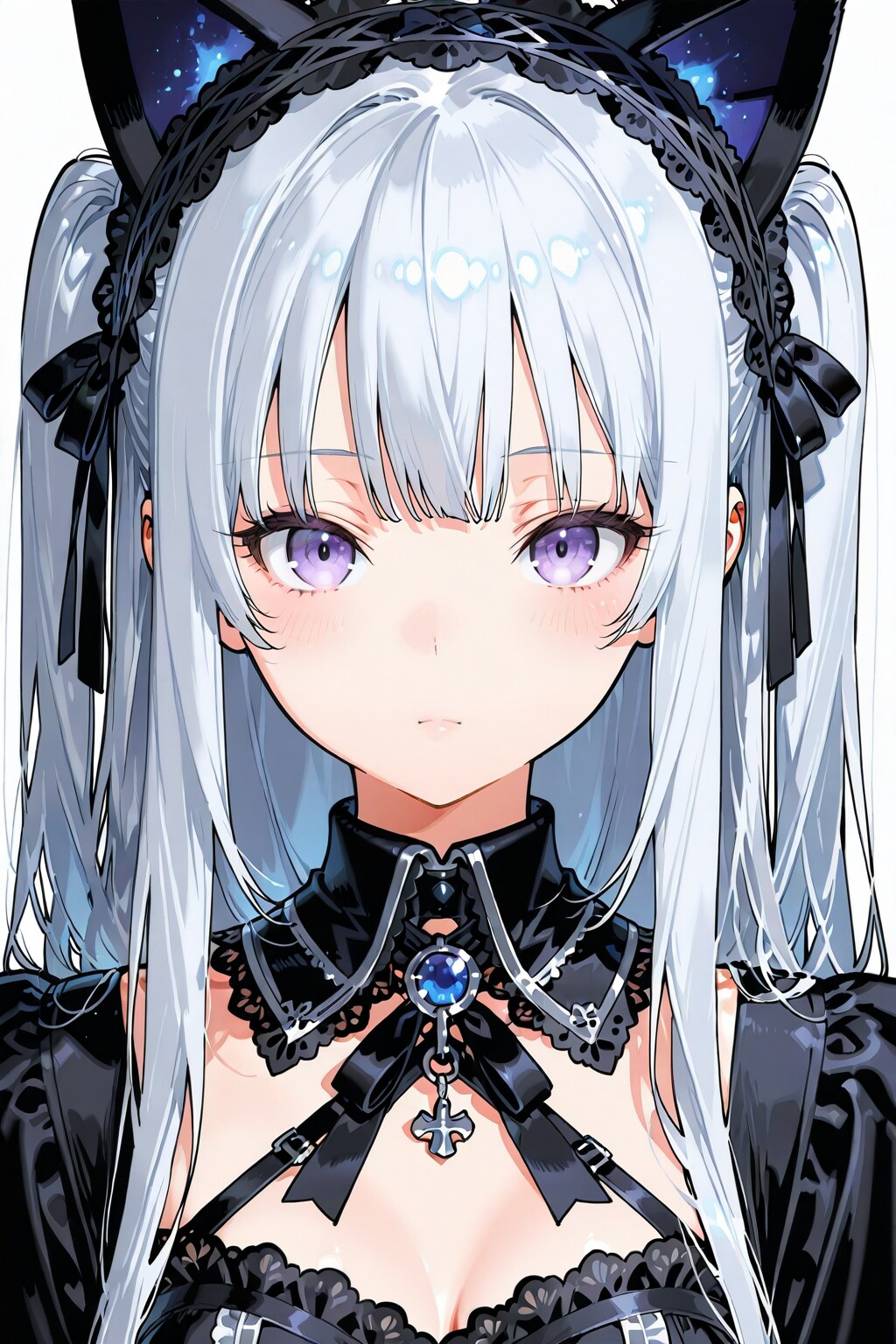 ゴスロリ美少女 | の人気AIイラスト・グラビア