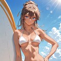 春のサーフィン 2枚目
