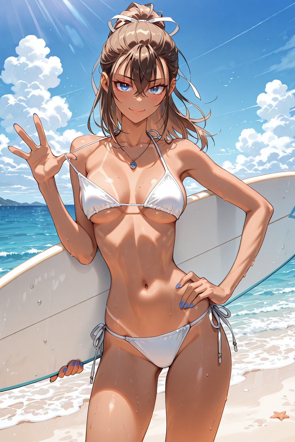 春のサーフィン