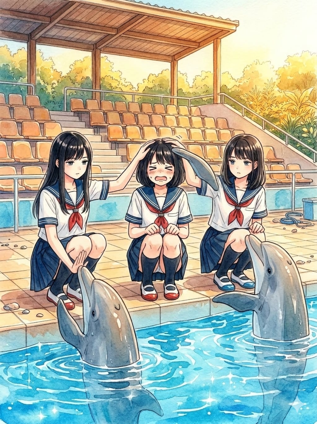 よ～しよしよし💕