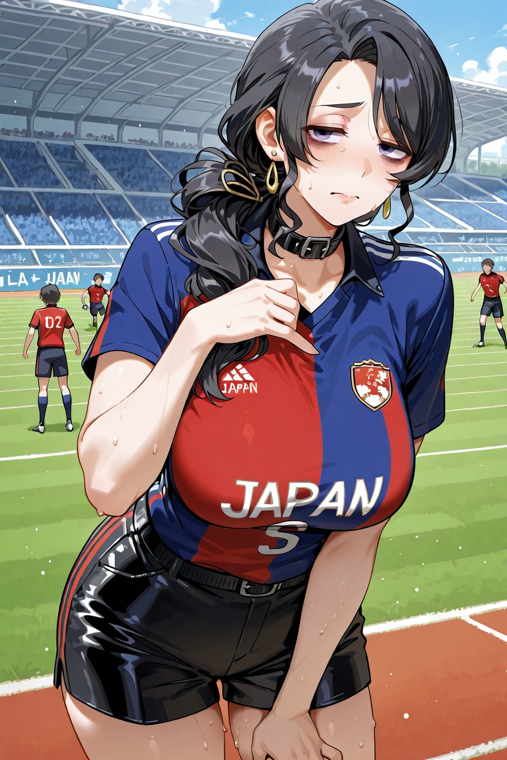 残念美人な年増さん。