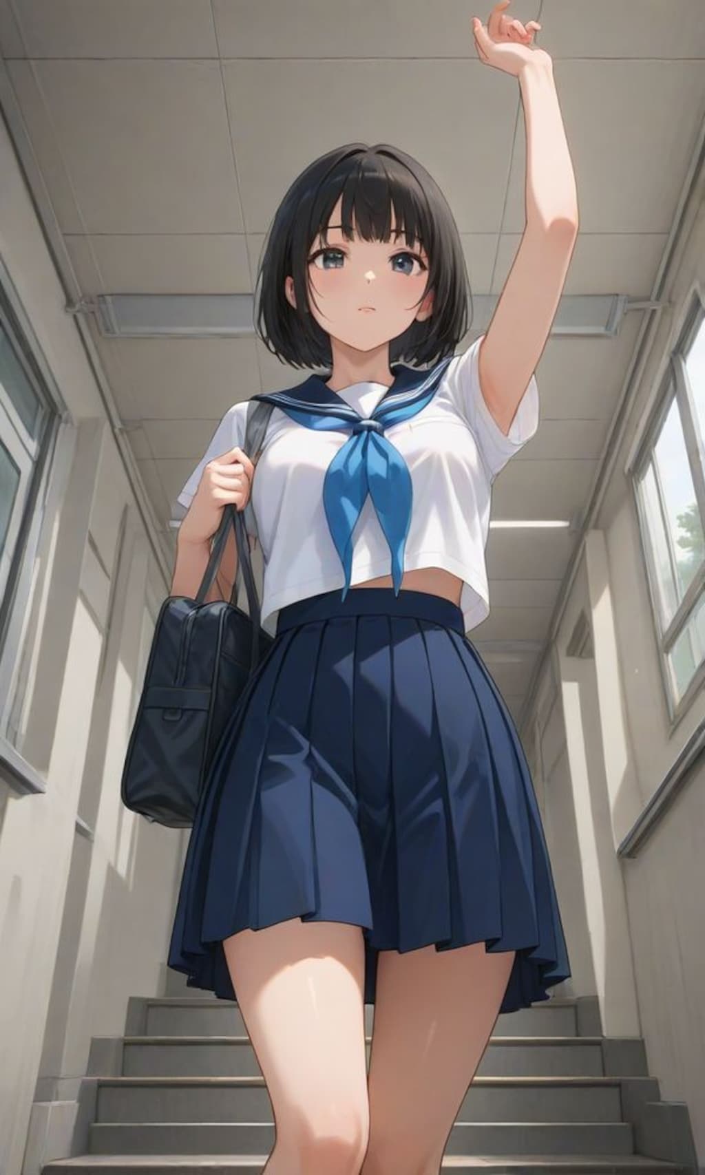 校内で魚眼レンズを使ってみた