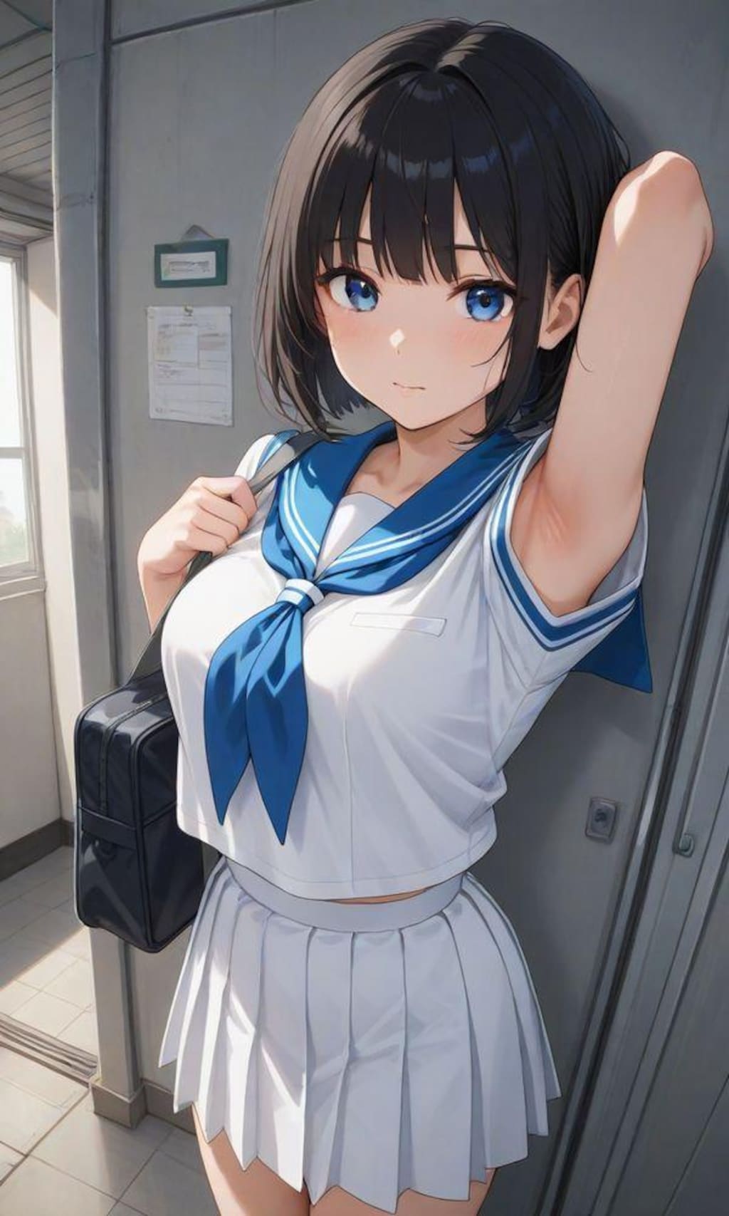 校内で魚眼レンズを使ってみた