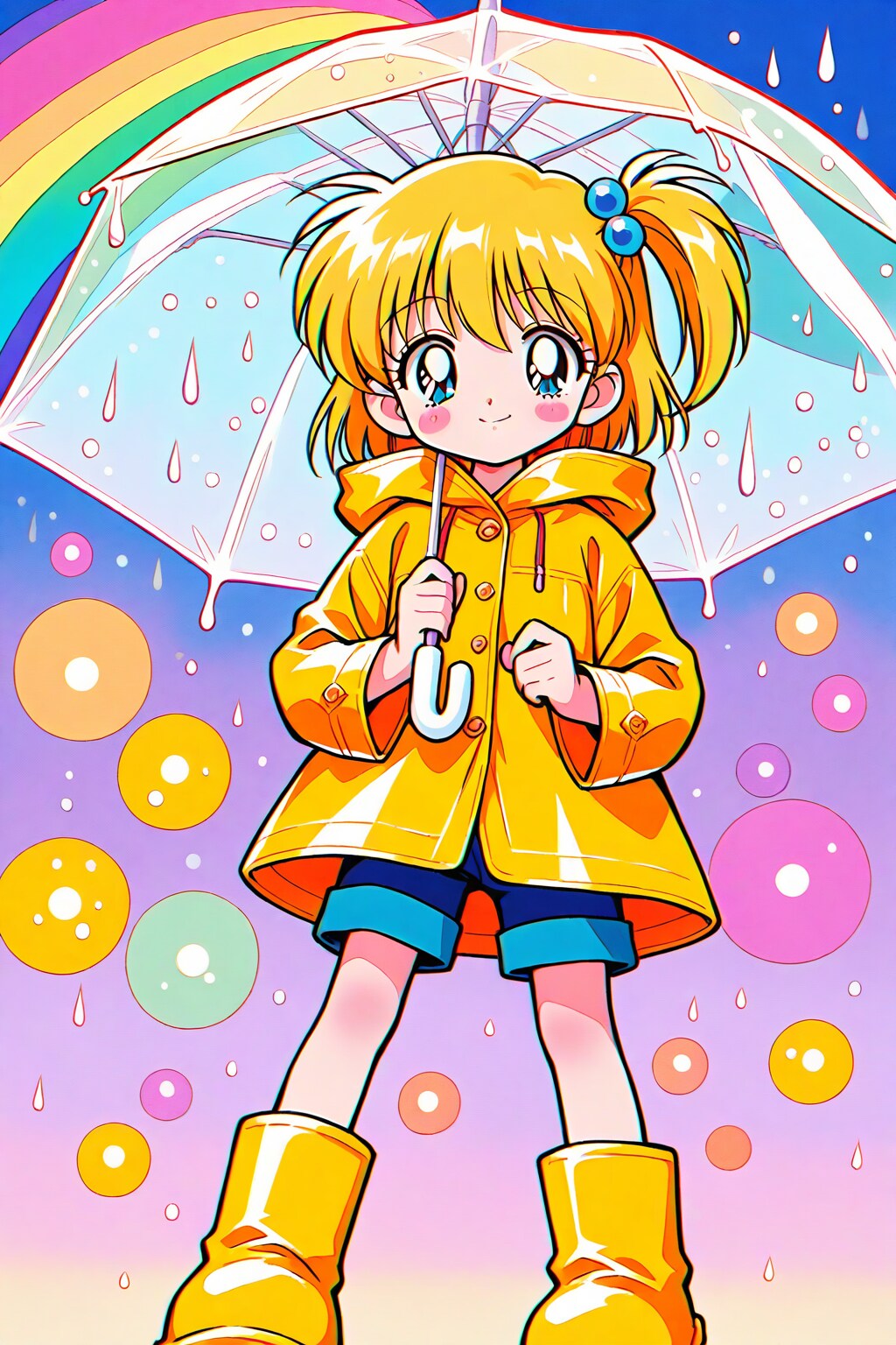 雨でもごきげん