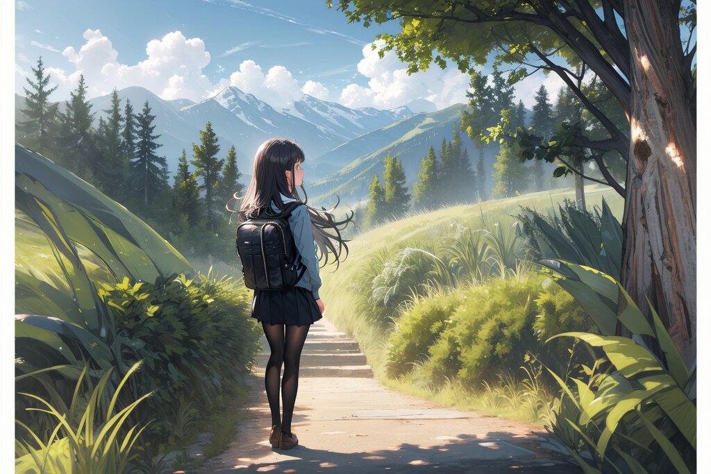 旅の途中、ふと足を止める