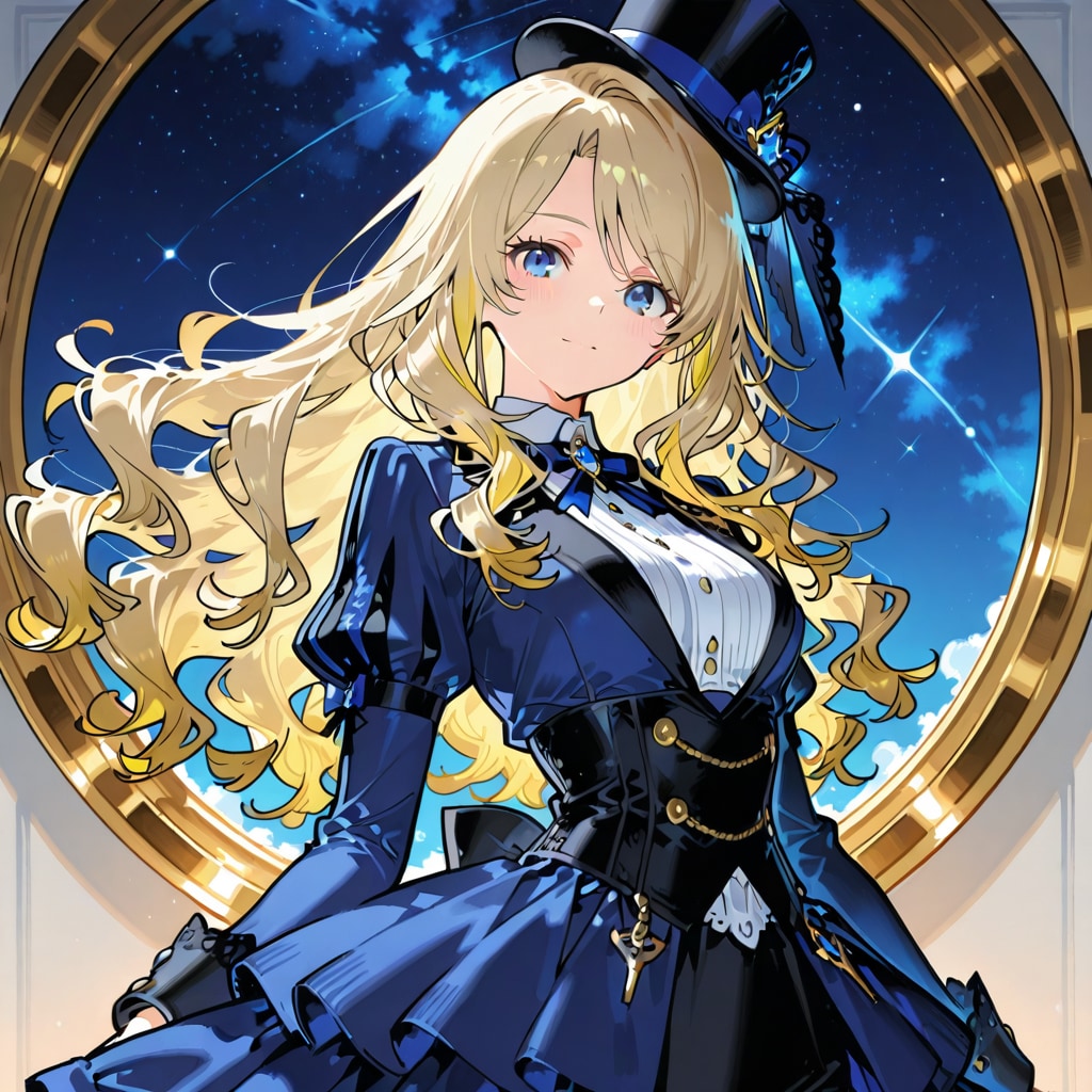 春夜空シルクハットのちちぷいや　弾