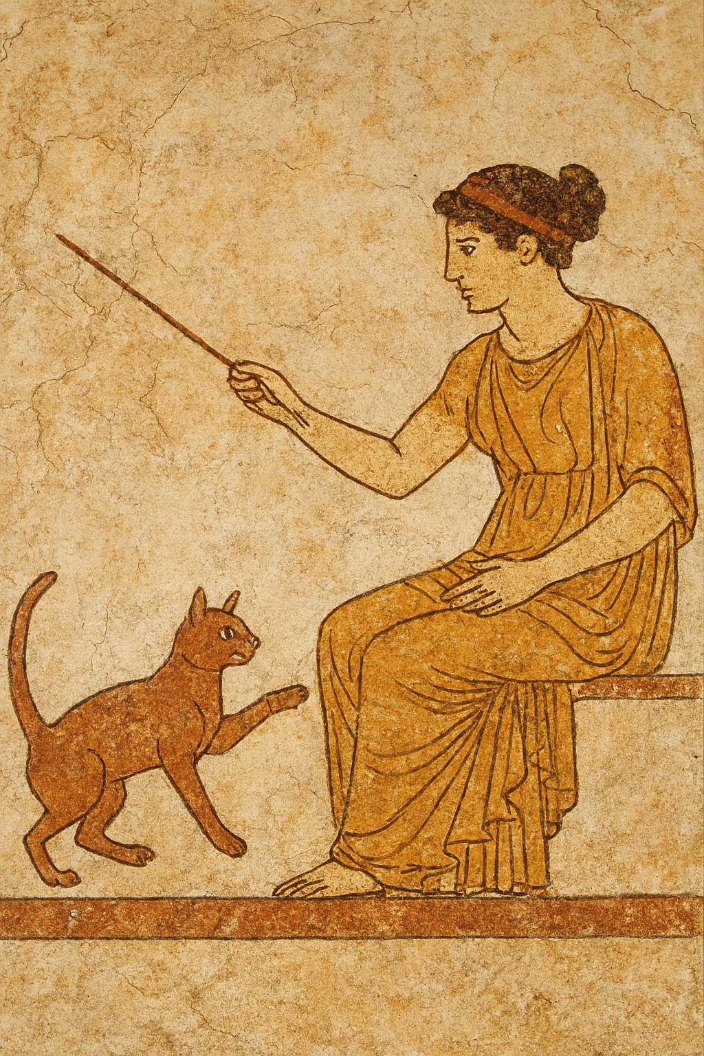 ねこさまの偉大なる足跡