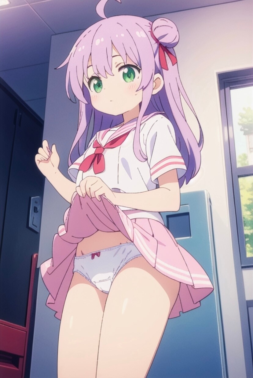 ピンクのスカート3☆