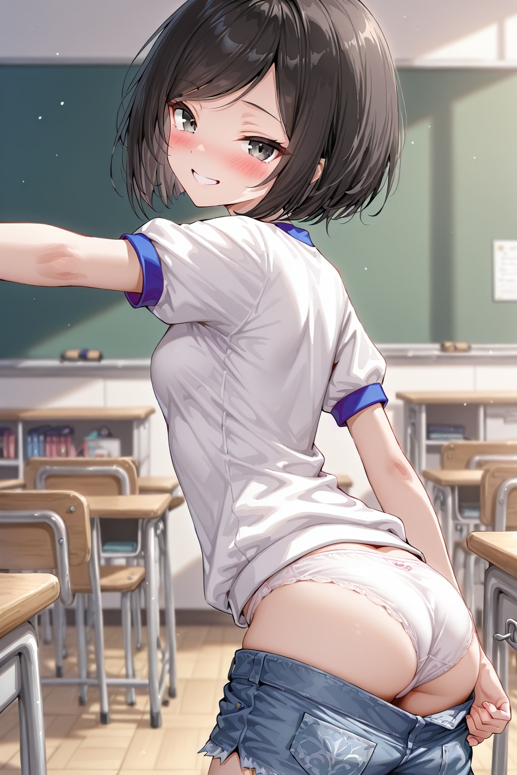 りえちゃんと教室で(7)