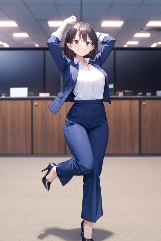 お・と・な・のスーツ女子　オフィスでオペラ