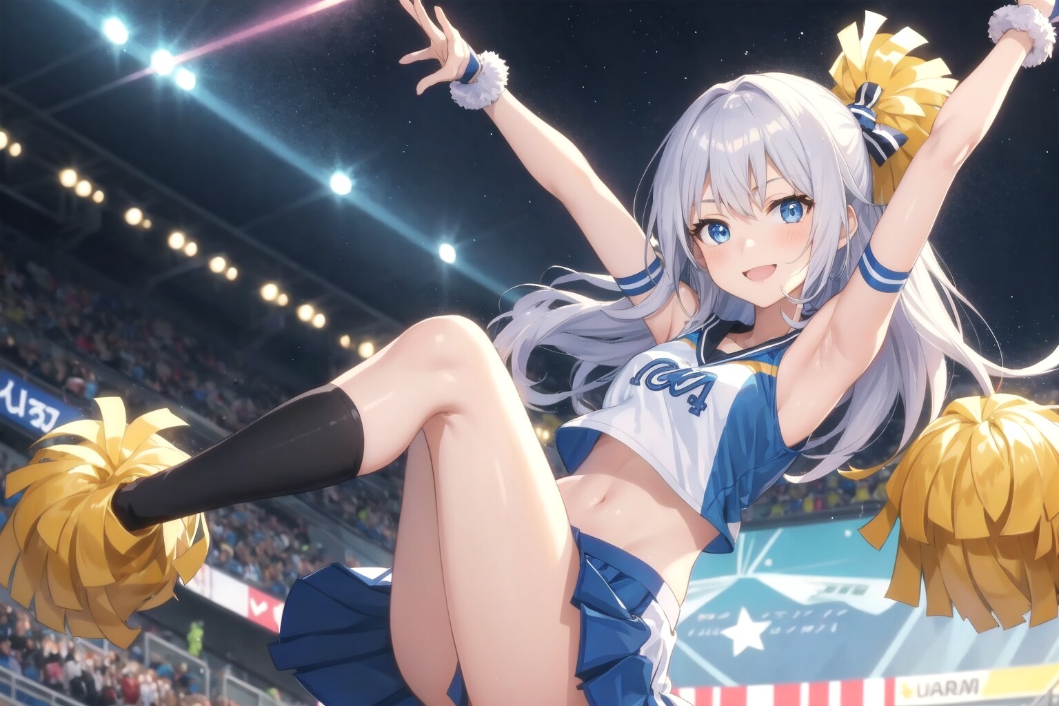 光を抱いて跳ぶ少女 | の人気AIイラスト・グラビア