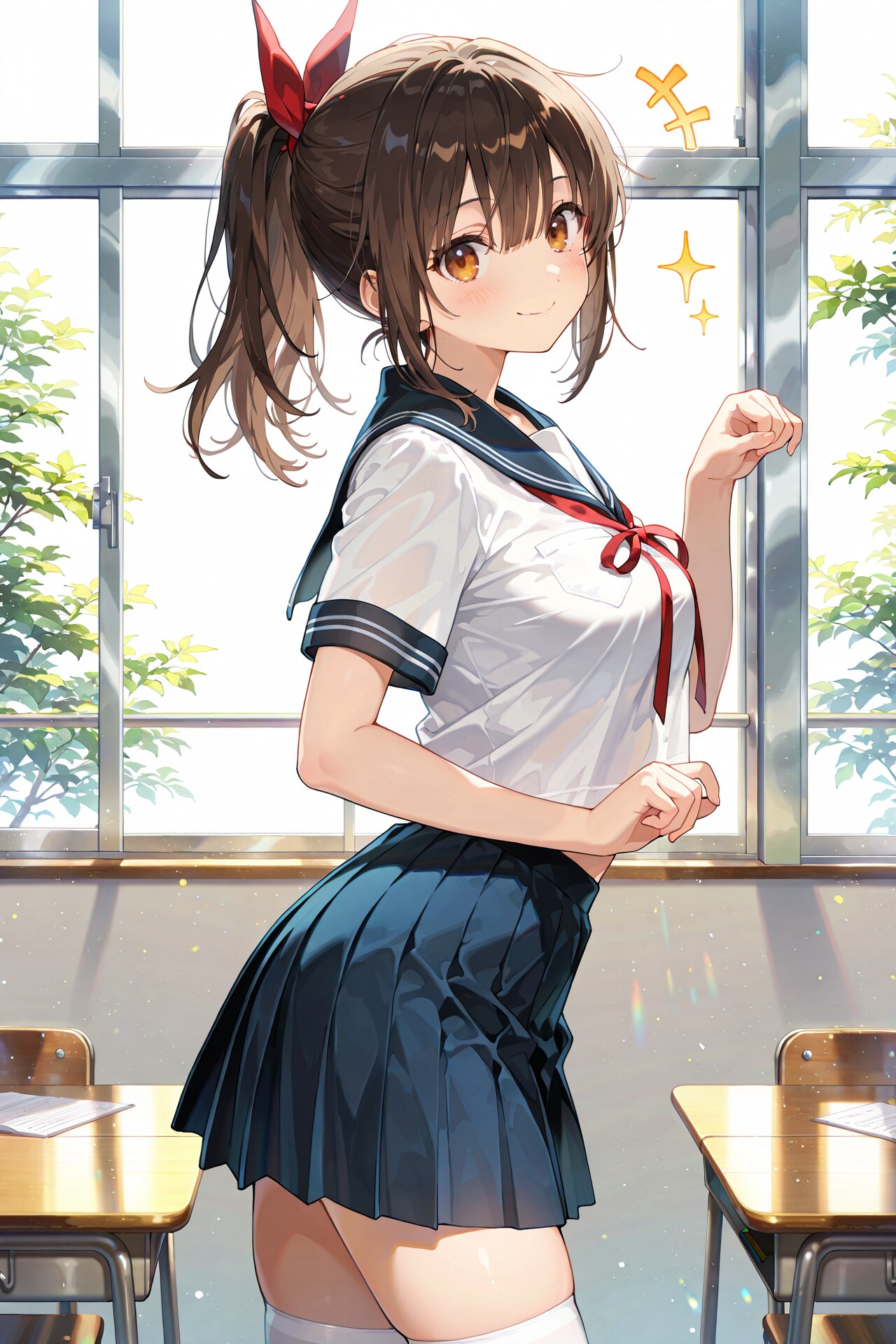教室のあかりん撮影会 Y626